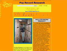 Tablet Screenshot of poprecordresearch.com